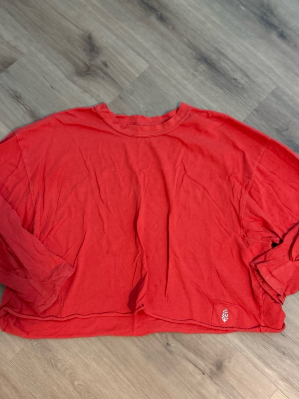 Red FP Movement workout top